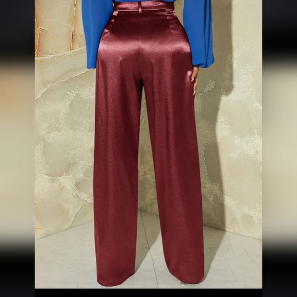 Satin pants NWOT - Picture 2 of 4